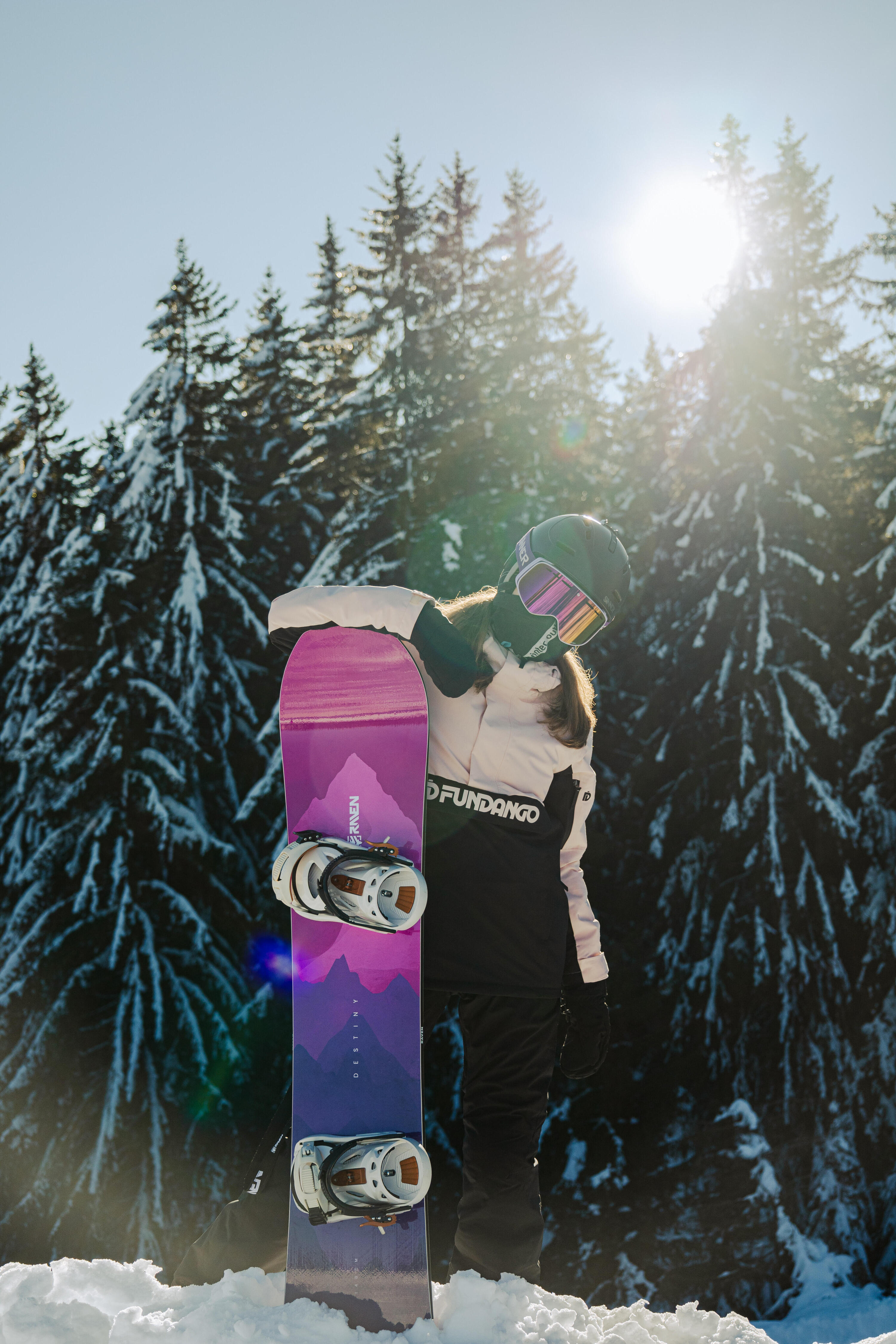 Snowboard set Raven Destiny + vázání Raven S230 2/7