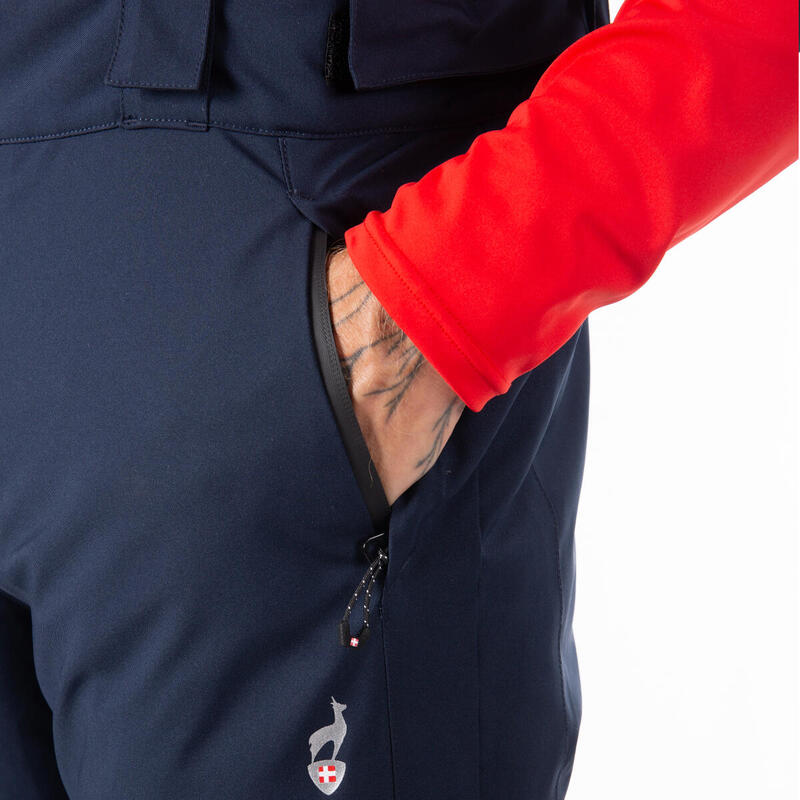 Pánské nepromokavé snowboardové kalhoty s laclem Vepur