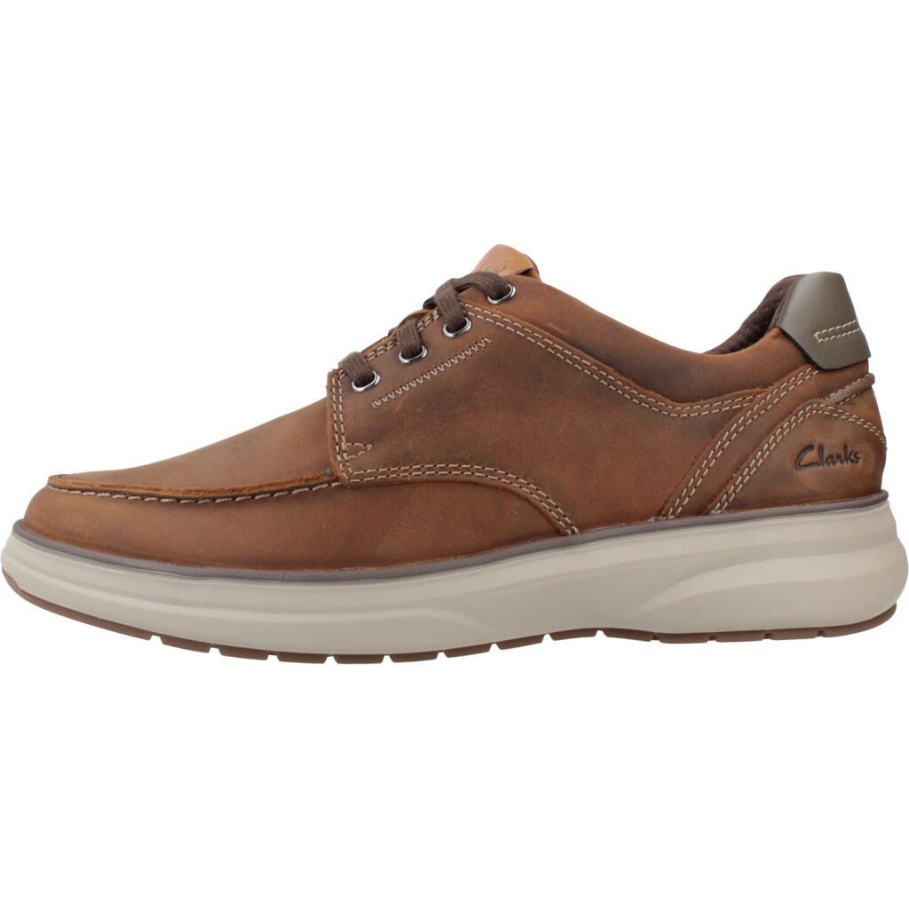 Baskets Clarks Modèle Mullan Moc Couleur Marron 2/5
