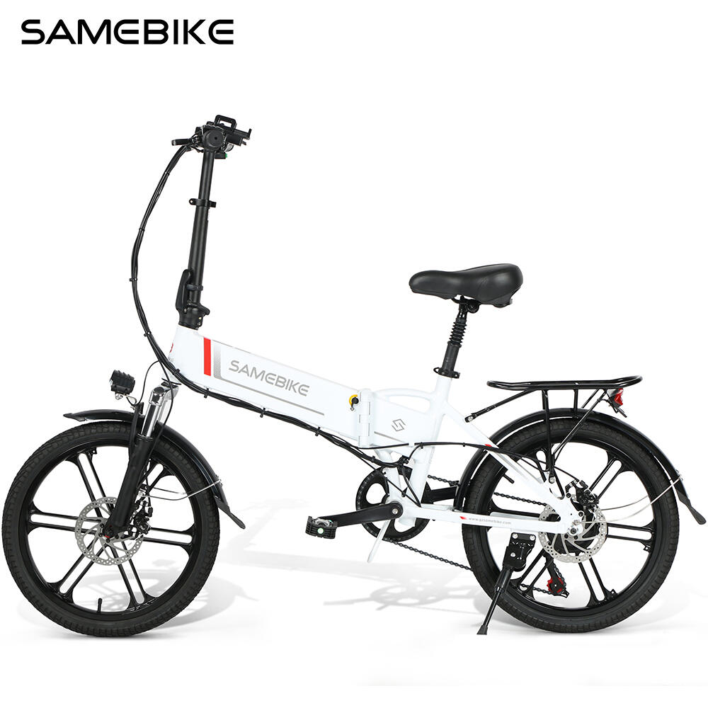 SAMEBIKE 20LVXD30-II Faltbares Elektro-Moped-Fahrrad, 48V 10AH Batterie 5/7