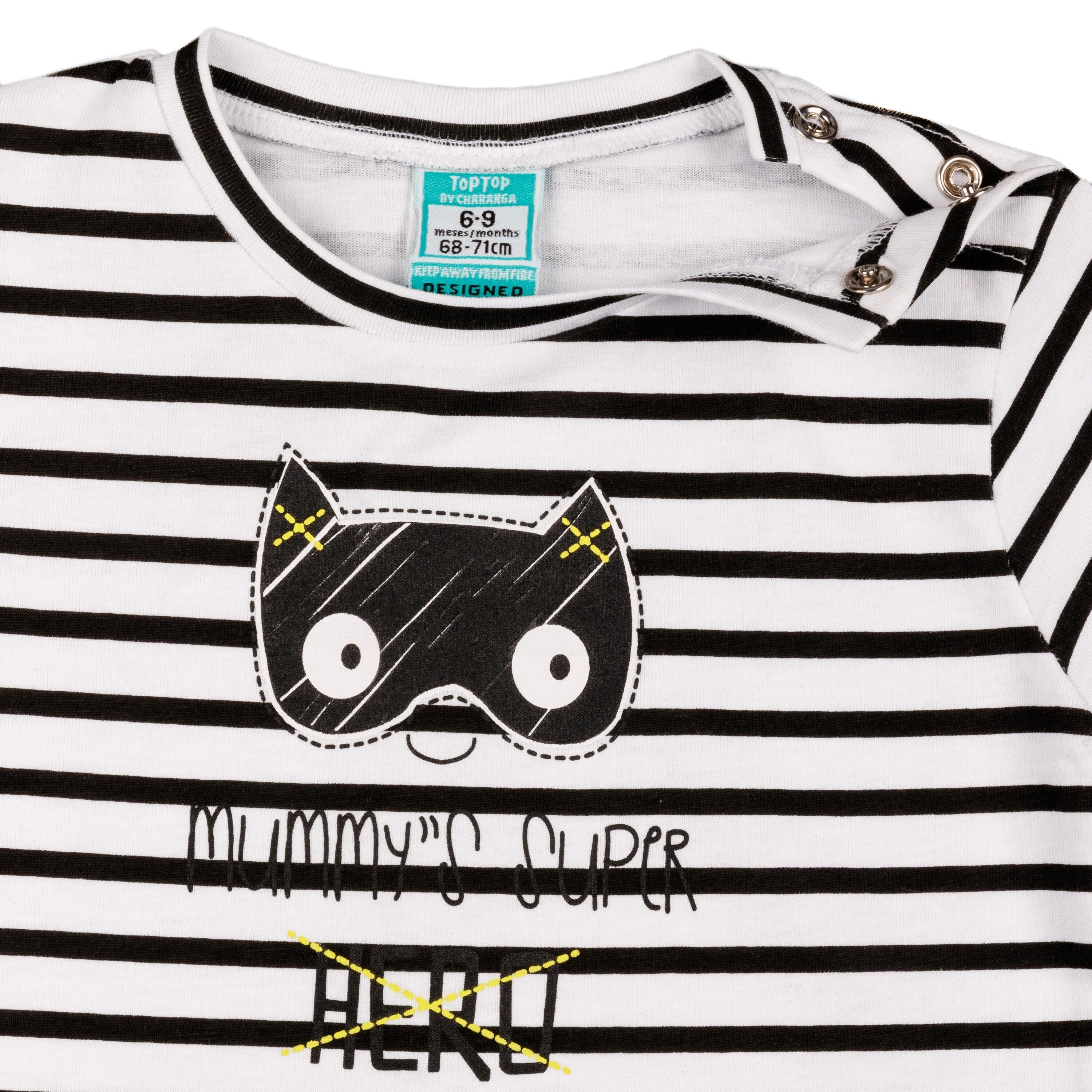 Camiseta listrada para 3/5
