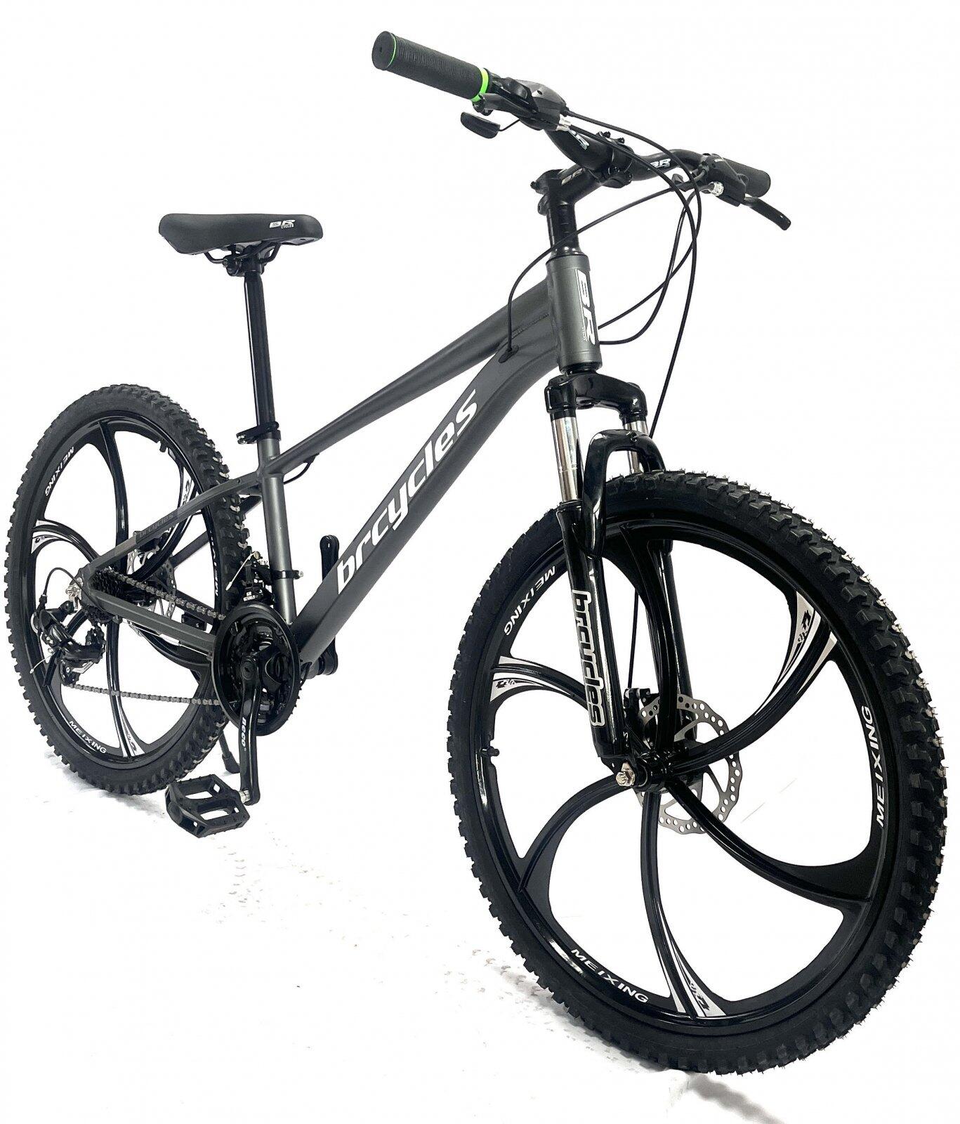 Bicicleta MTB 26″ BR Tornado, cu Rota magnesium , Gri