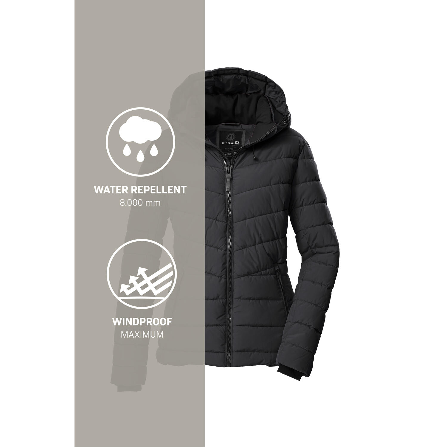 Veste matelassée à capuche femme Killtec GW 32 6/6