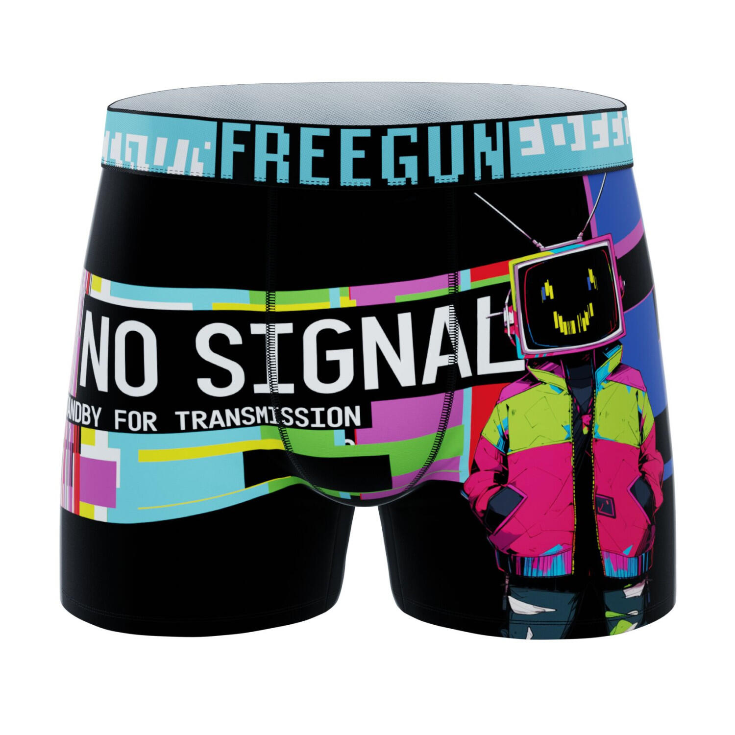 Lot de 4 boxers homme Glitchy Pop 2/5