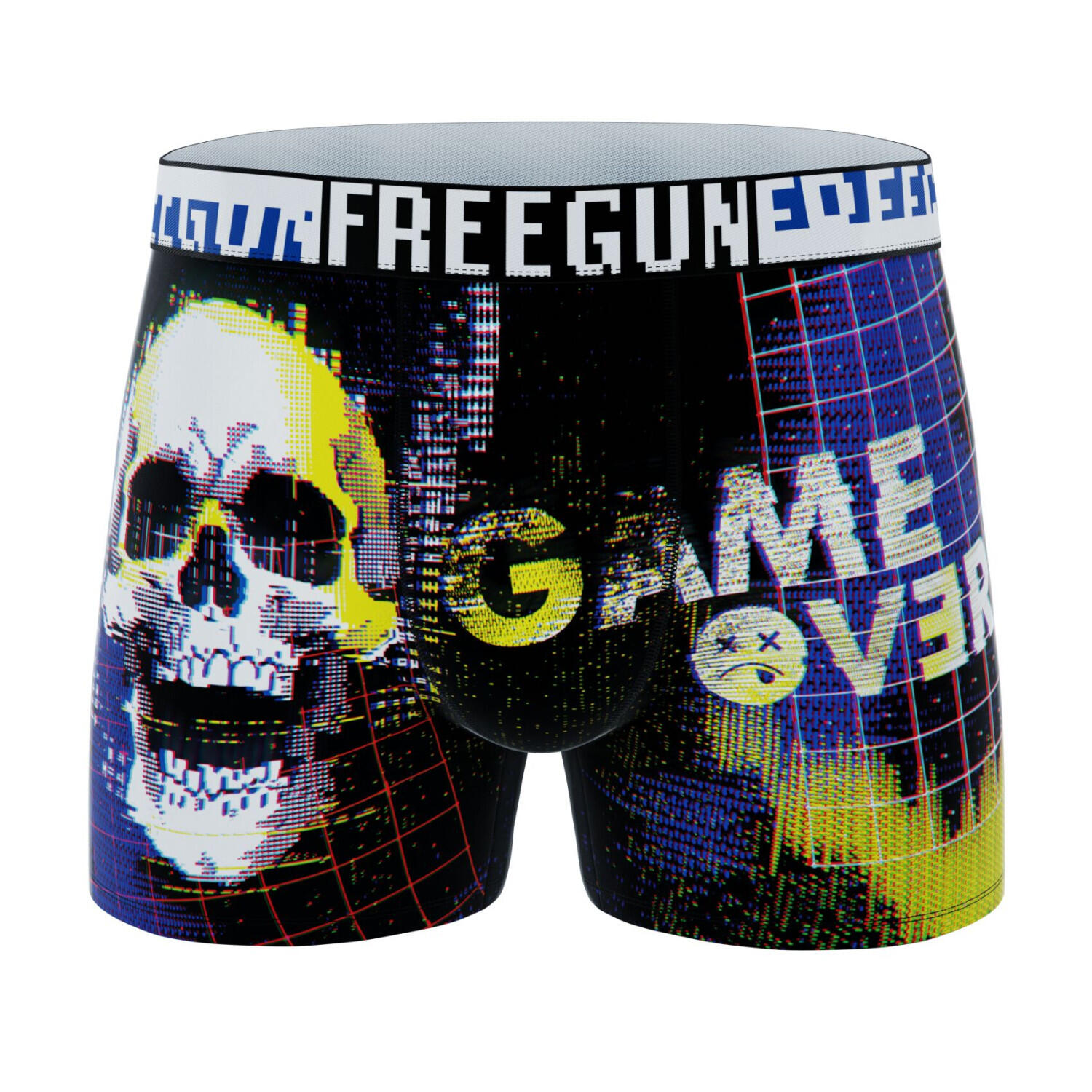 Lot de 4 boxers homme Glitchy Pop 4/5