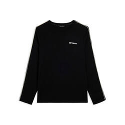 T-shirt à manches longues en jersey avec coutures de couleur contrastée