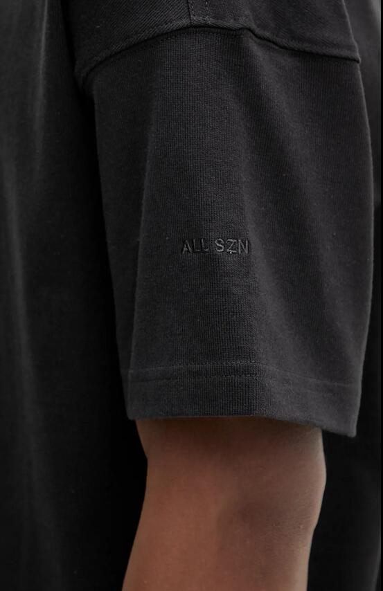 T-shirt uomo adidas all szn embroidered graphics tee - nero 6/6
