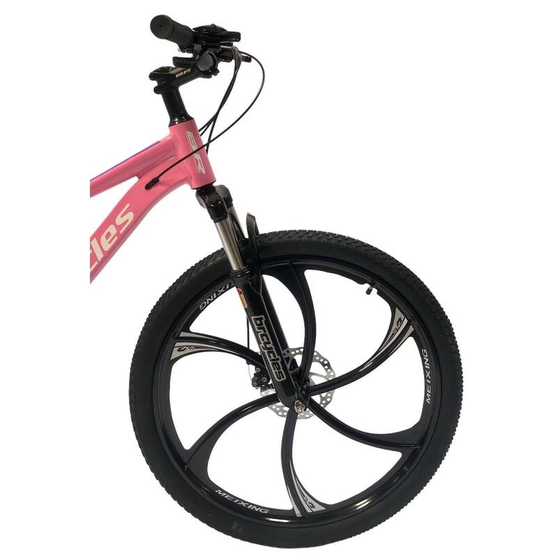 Bicicleta MTB 26″ BR Tornado, Roz