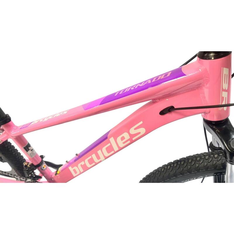 Bicicleta MTB 26″ BR Tornado, Roz