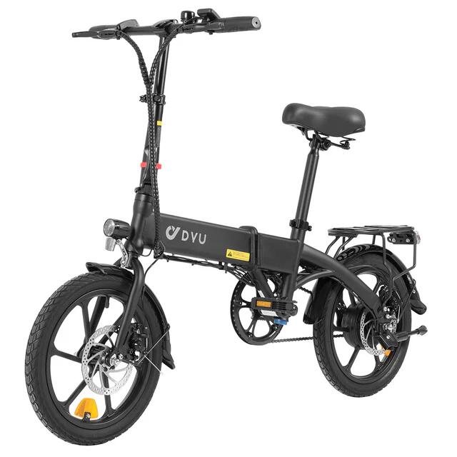 Bicicleta eléctrica plegable DYU A1F Pro de 16 pulgadas, 250 W, 36 V, 7,5 Ah 5/7