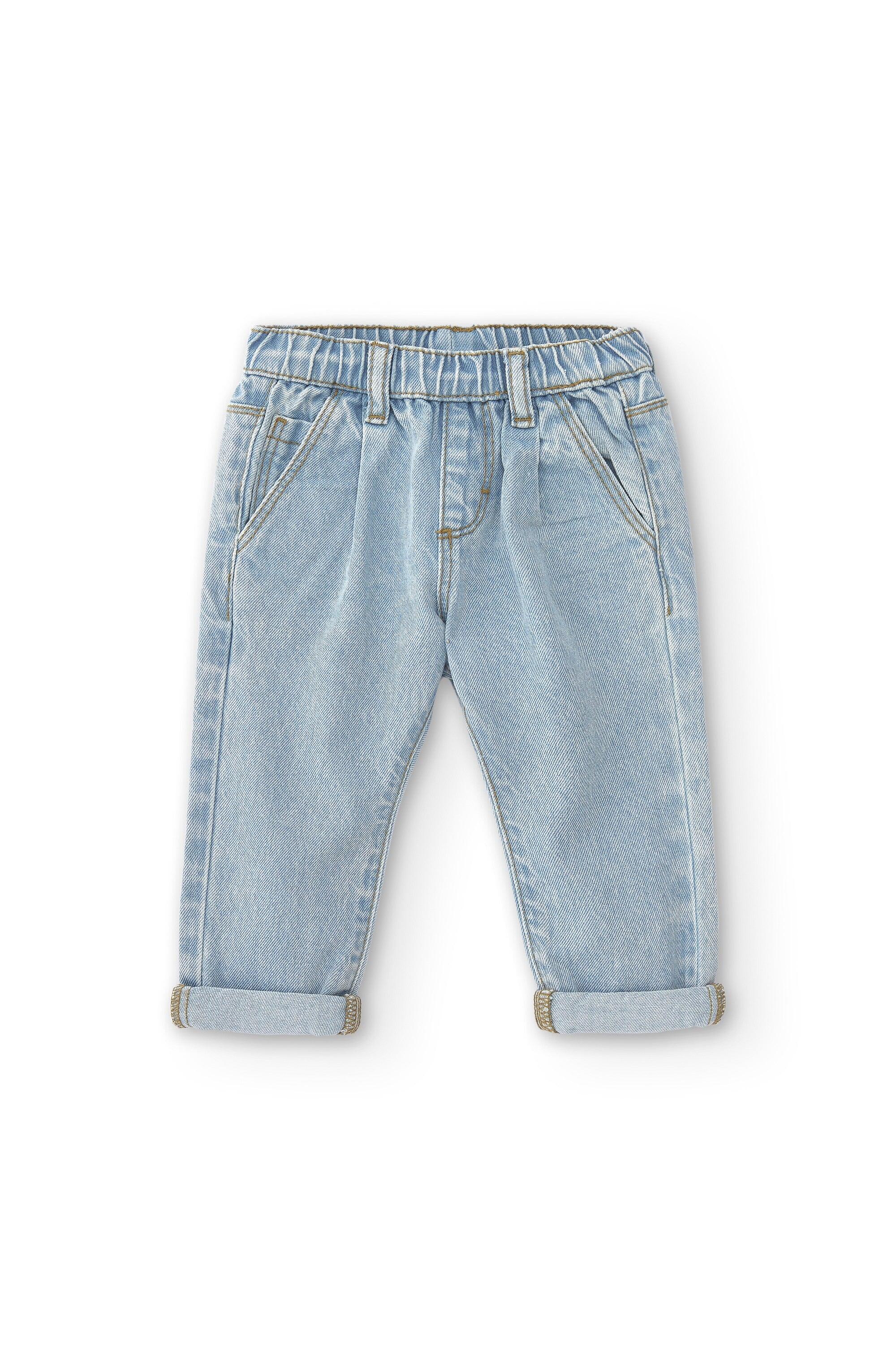 Pantalón tejano bebé unisex 2/5