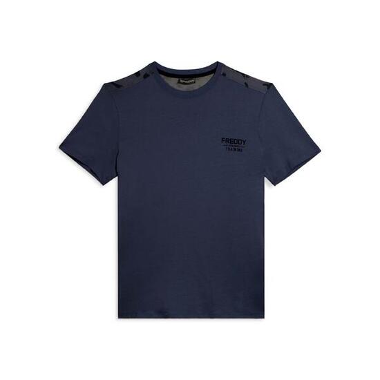 T-shirt avec empiècements camouflage et logo en forme de cœur