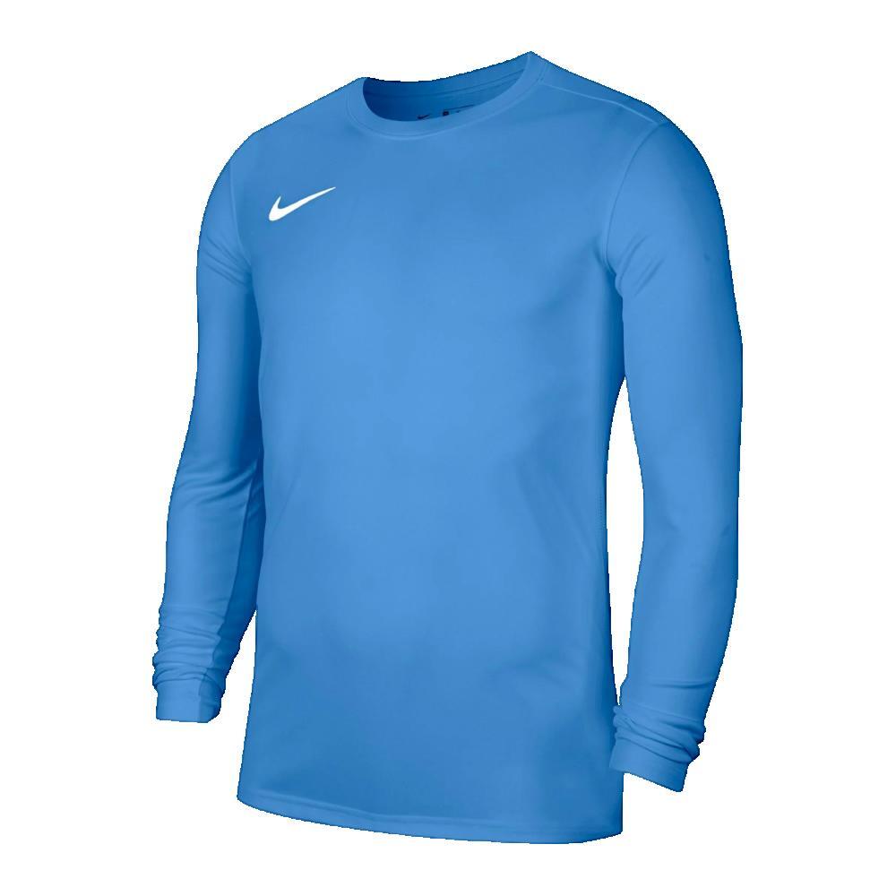 T-shirt manches longues Nike bleu clair pour entraînement 1/6