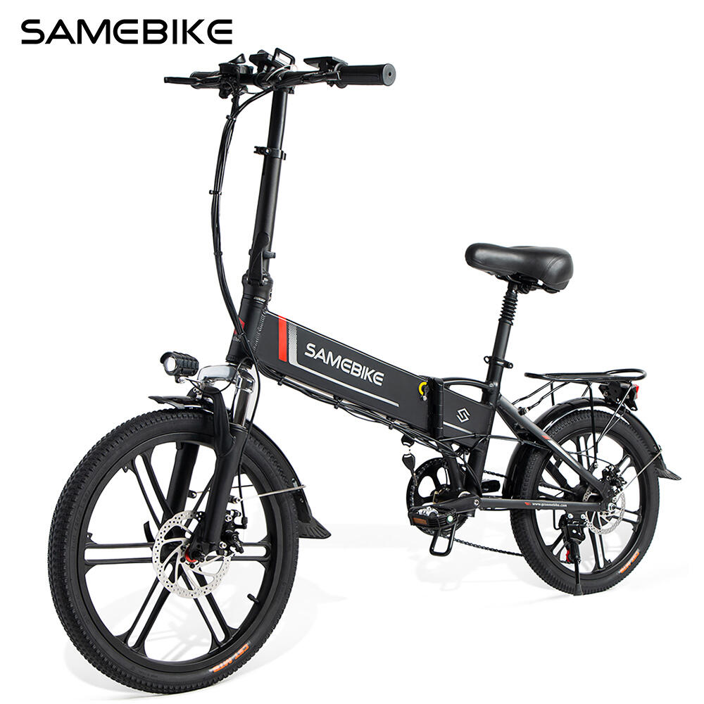 SAMEBIKE 20LVXD30-II Faltbares Elektro-Moped-Fahrrad, 48V 10AH Batterie 5/7