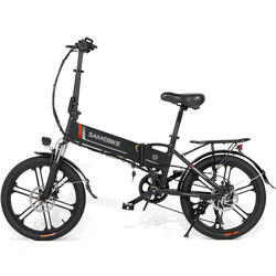 Vélomoteur électrique pliable Samebike 20LVXD30-II, batterie 48 V 10 Ah