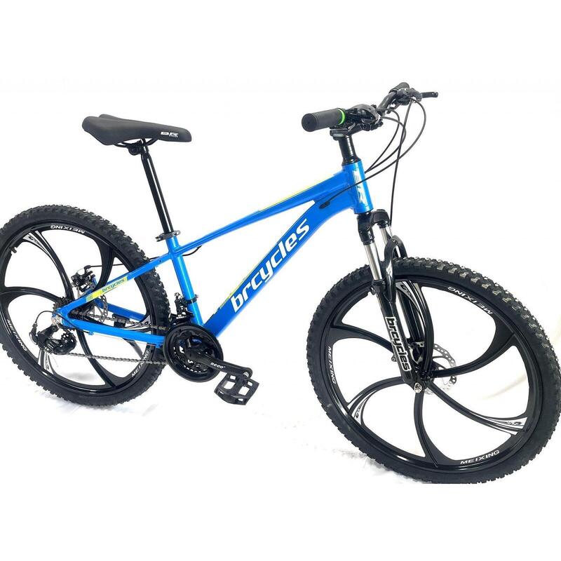 Bicicleta MTB 24″ BR Tornado, cu Rota magnesium , Albastru