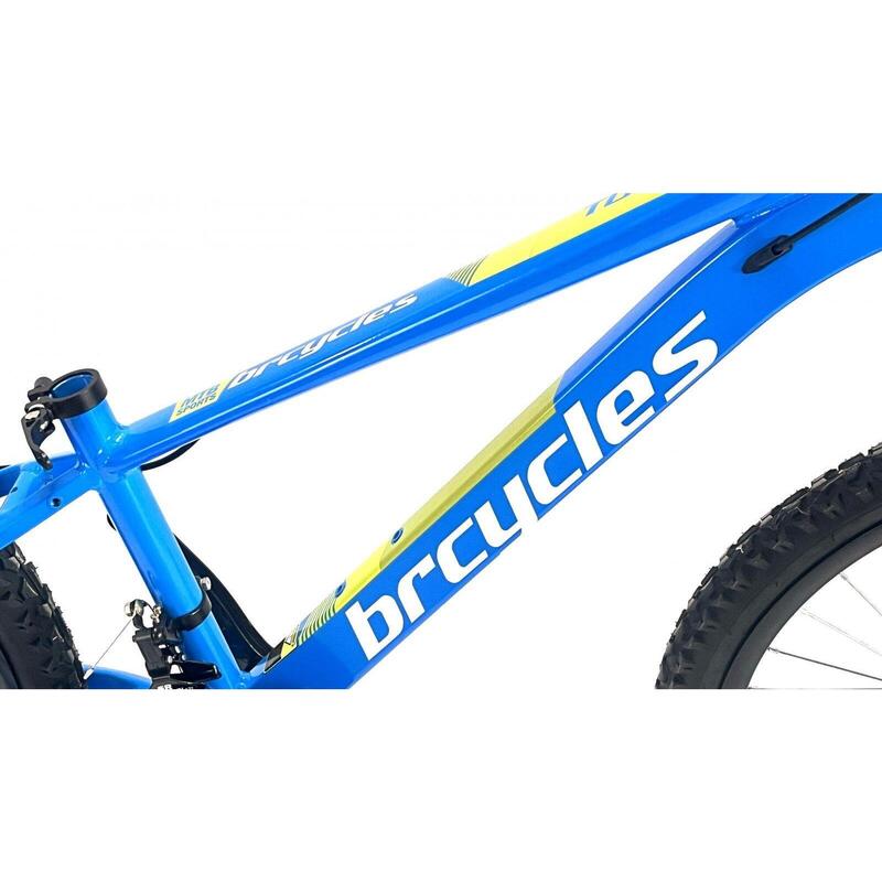 Bicicleta MTB 24″ BR Tornado, cu Rota magnesium , Albastru