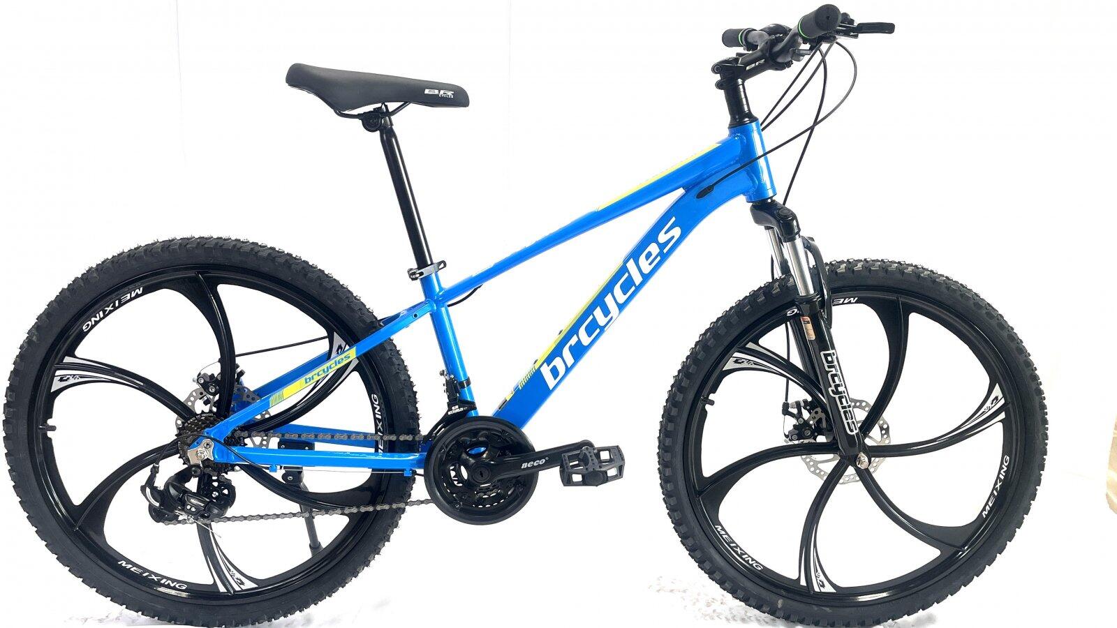 Bicicleta MTB 24″ BR Tornado, cu Rota magnesium , Albastru