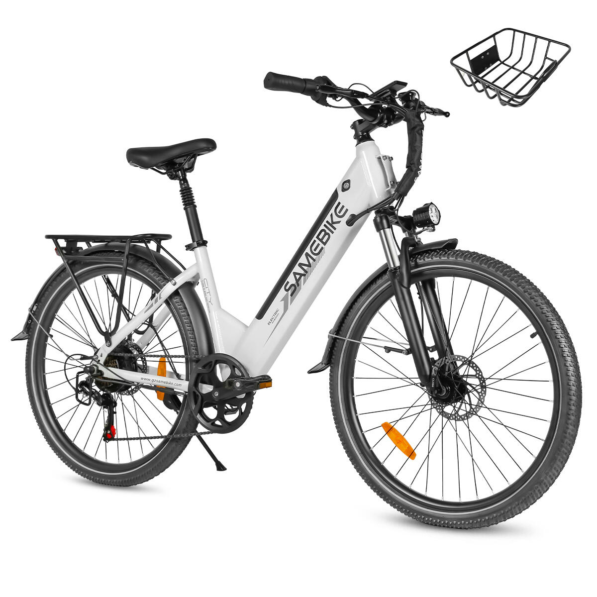 SAMEBIKE RS-A01 Pro-T 26" elektrische stadsfiets met 36V 15AH accu 2/7
