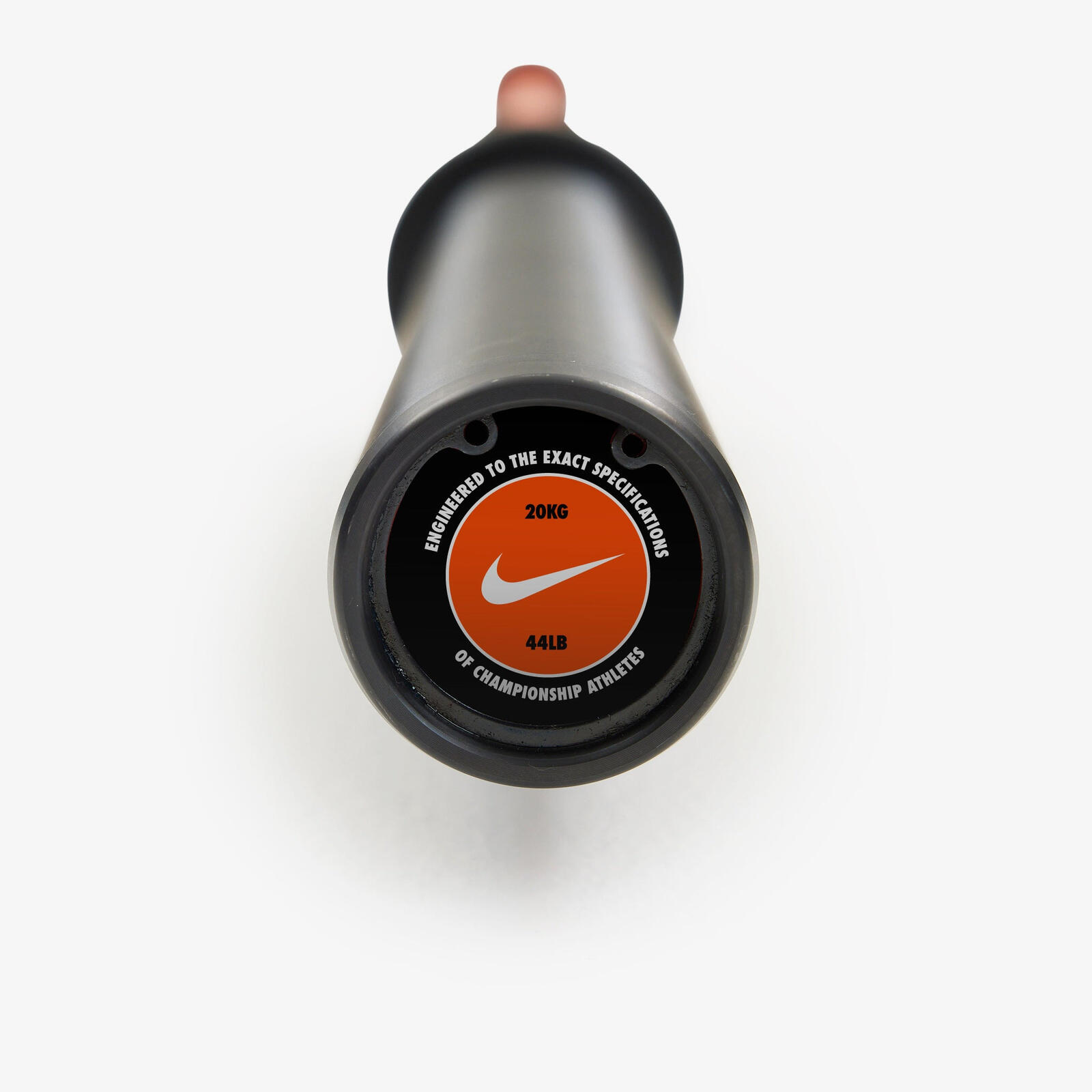 Gryf Nike Coated Premium Barbell Orange Swoosh 20 Kg 6/6