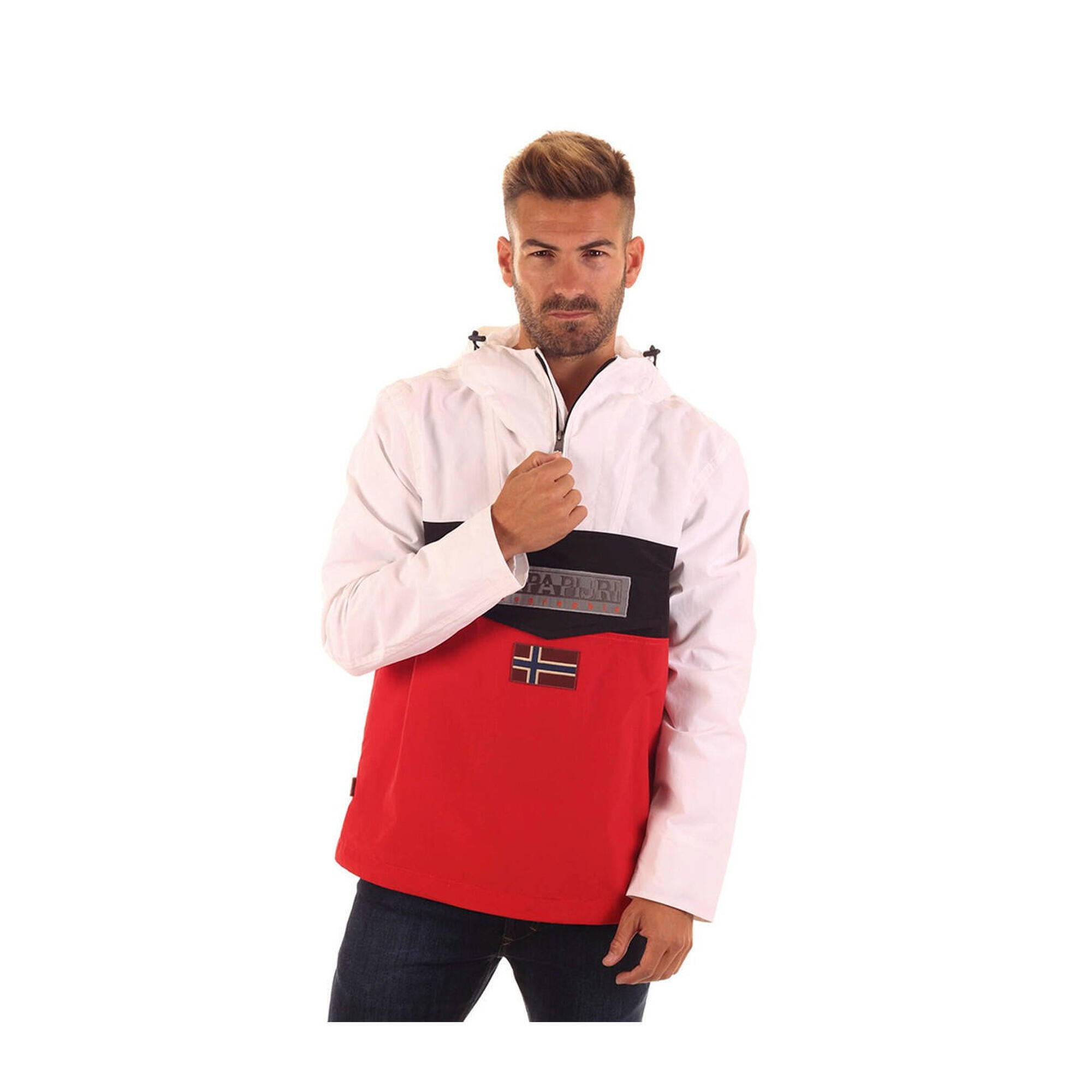 Napapijri - Veste Napapijri Rainforest Summer Block - Veste - Rouge - Decathlon