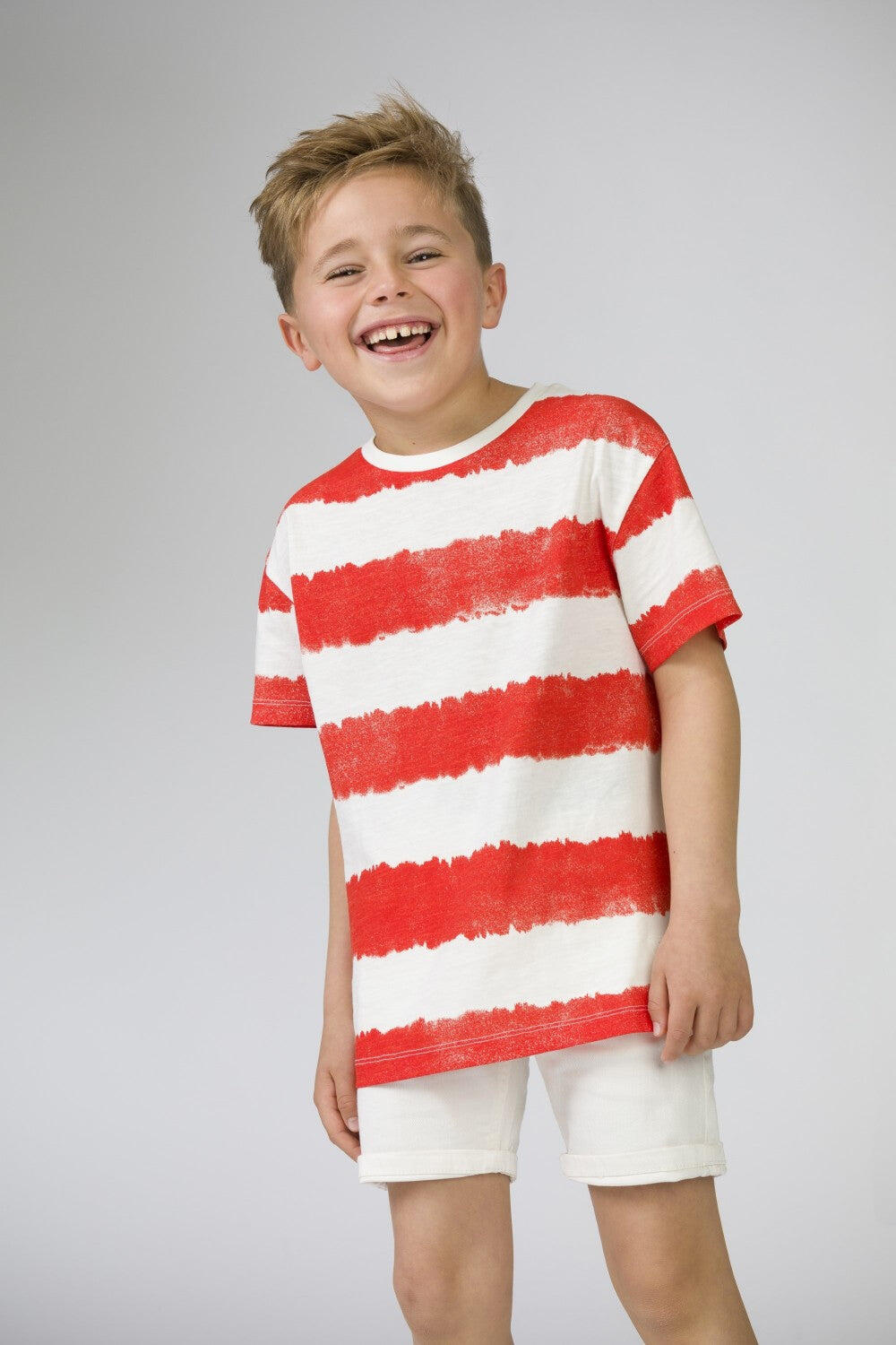 Camiseta listrada para 2/5