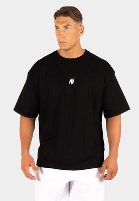 Philip oversized t-shirt - zwart