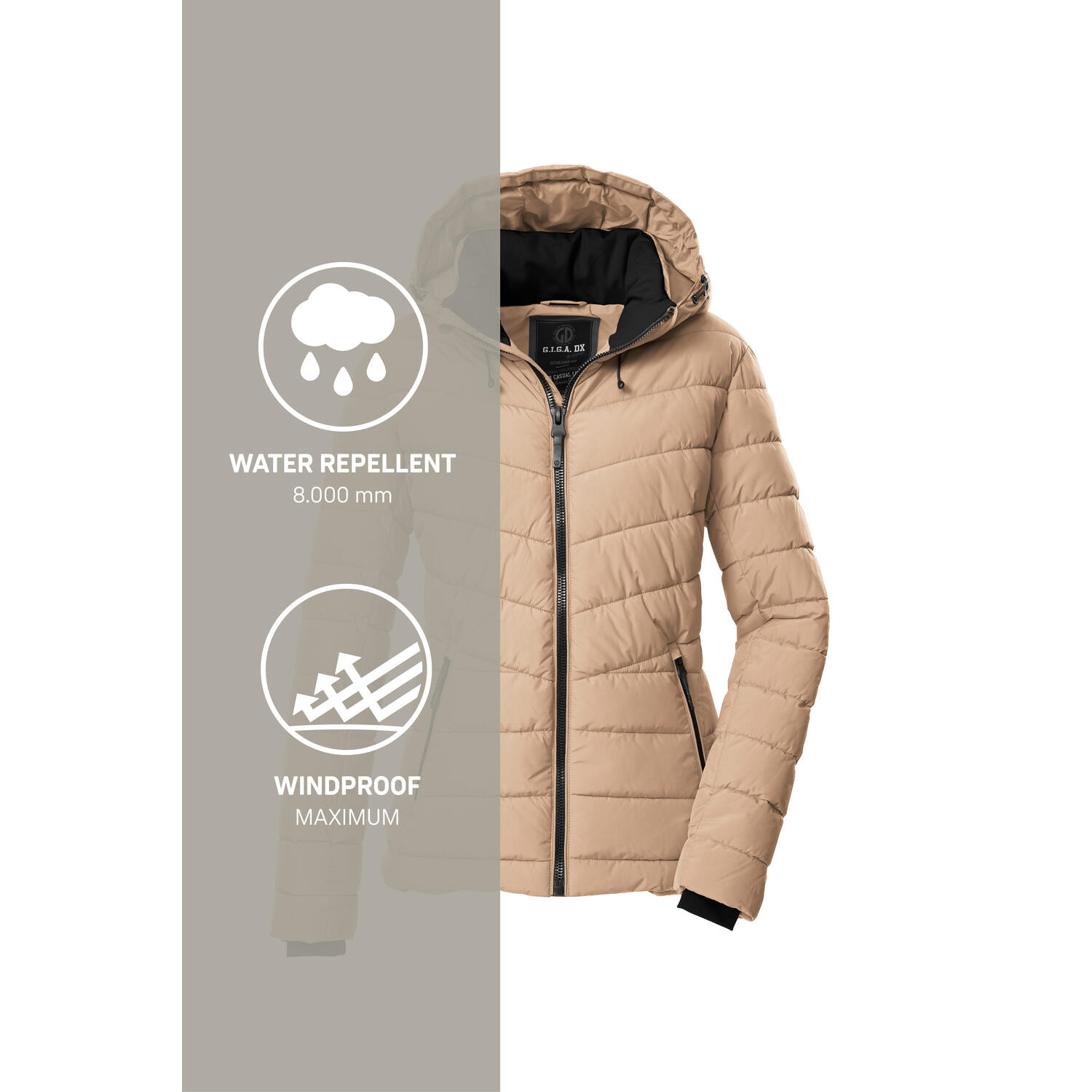 Piumino con cappuccio da donna Killtec GW 32 6/6