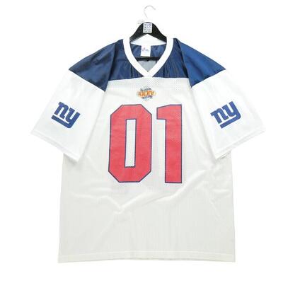 Tweedehands - heren nfl new york giants wit shirt - als nieuw