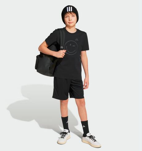 T-shirt unisex adidas smileyworld graphics tee - nero 3/6