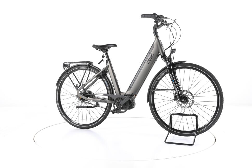 Second Life - QWIC Premium MN7+ City E-Bike Niska rama - Stan dobry