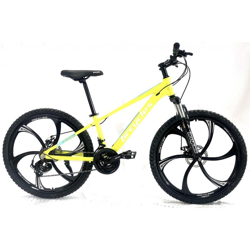 Bicicleta MTB 24″ BR Tornado, cu Rota magnesium , Verde