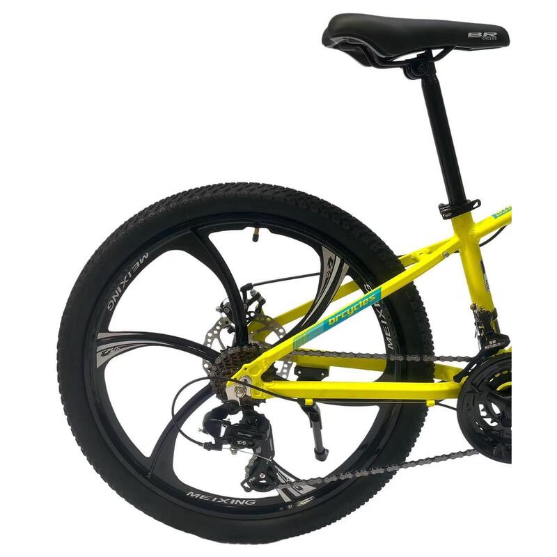 Bicicleta MTB 26″ BR Tornado, cu Rota magnesium , Verde