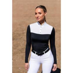 Polo de concours manches longues Revenew Black Edition - Equestrian Stockholm
