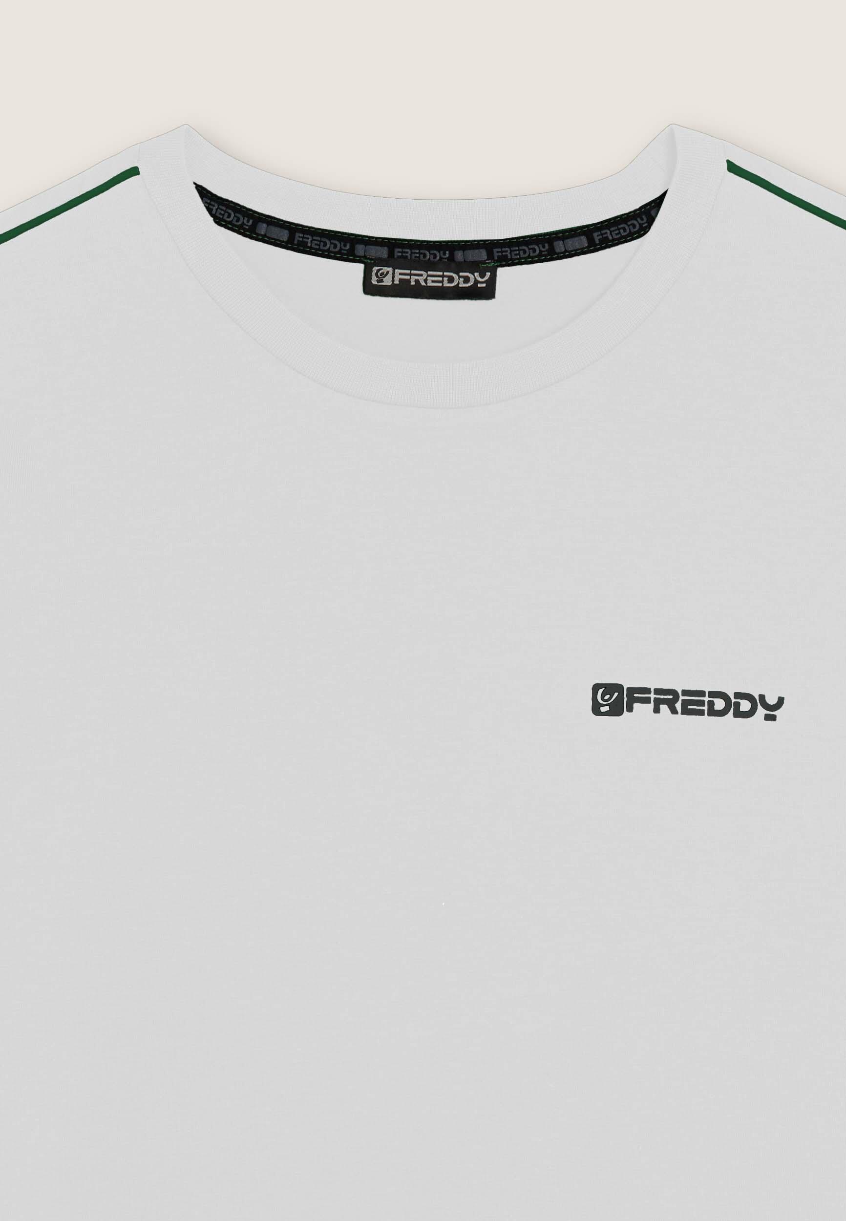 T-shirt à manches longues en jersey avec coutures de couleur contrastée 3/3