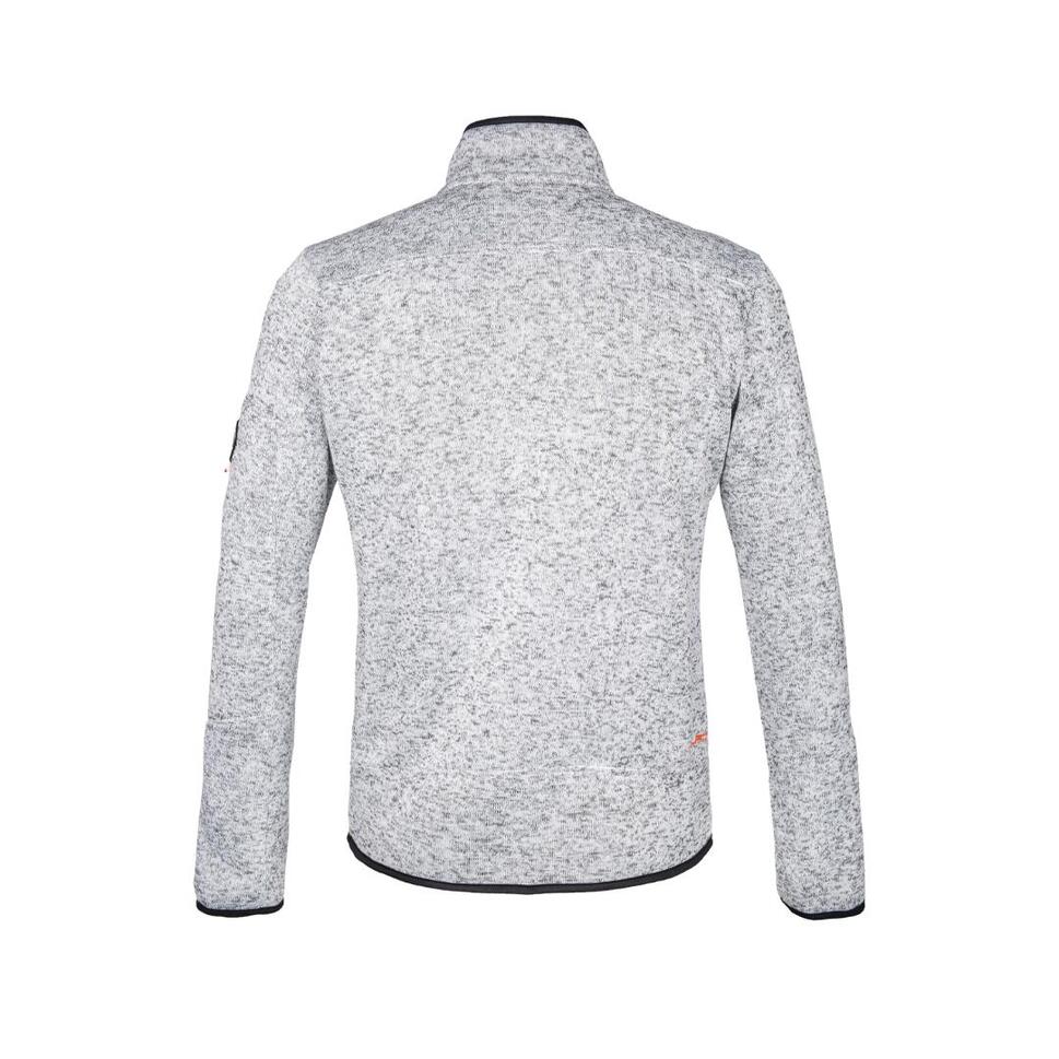 Polar bluza rozpinana dzianinowa melanżowa Navoy AULP 3 kieszenie