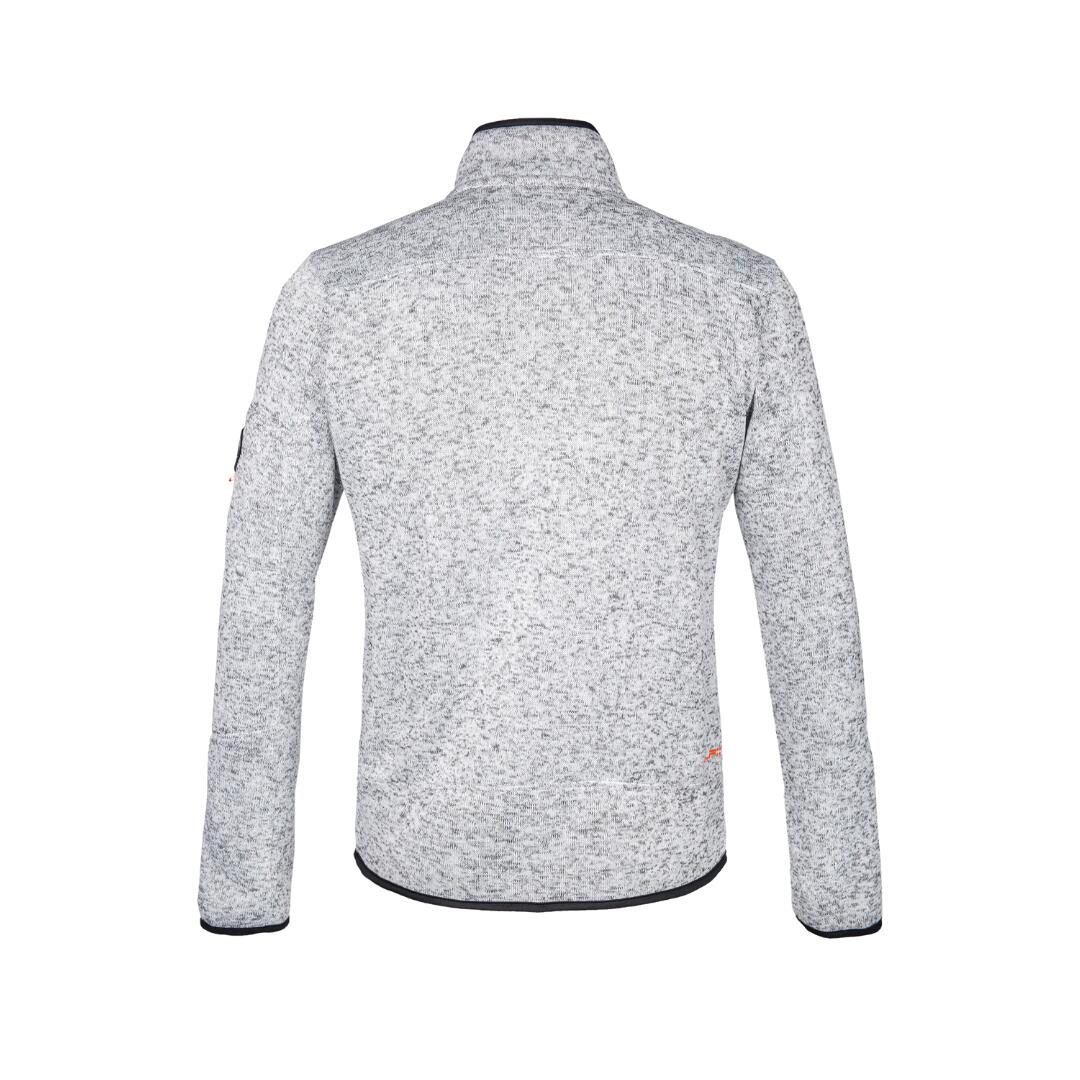 Polar bluza rozpinana dzianinowa melanżowa Navoy AULP 3 kieszenie
