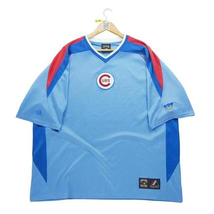 Reconditionné - Maillot Homme MLB Chicago Cubs Bleu - Bon État