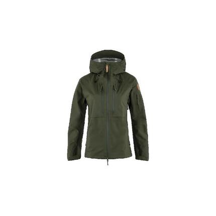 Veste Fjällräven Keb Eco-Shell W imperméable verte