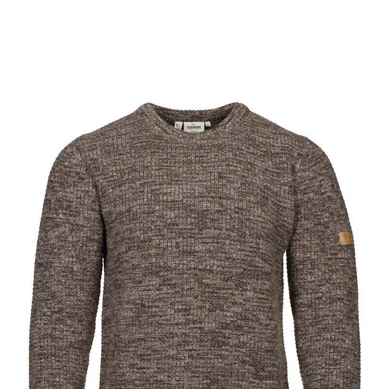 Maglione NLS Petal Cioccolato Mouline Uomo 3/5