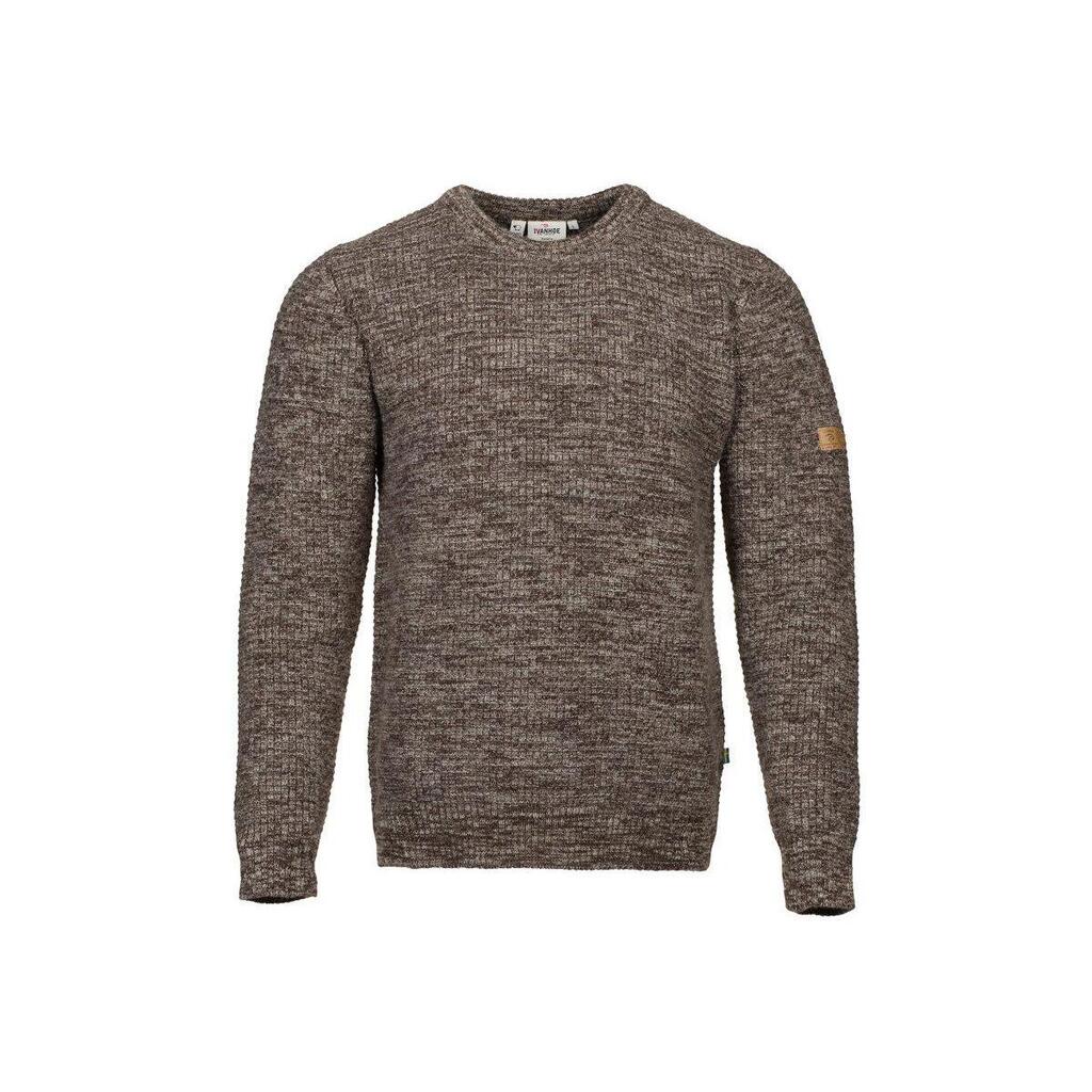 Sweater NLS Petal Chocolat Mouline for Men