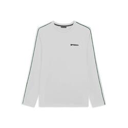 T-shirt à manches longues en jersey avec coutures de couleur contrastée