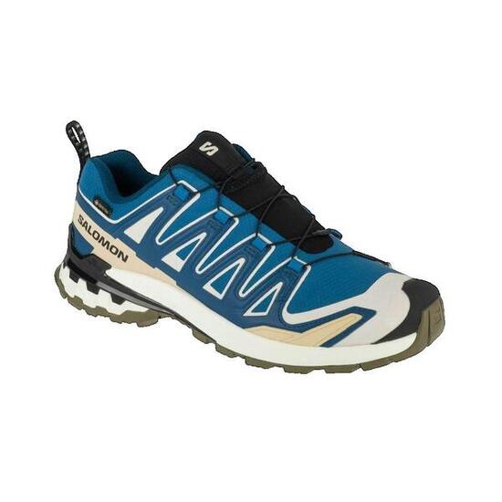 Chaussures de trail homme Salomon XA Pro 3D V9 GTX bleu/beige