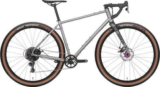 Bogan ST 2 Touring Gravelbikes & Cyclocross Bikes in Silver / Gray