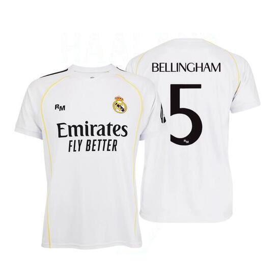 Real Madrid 2025-26 prémium hazai szurkolói mez replika - Bellingham 5