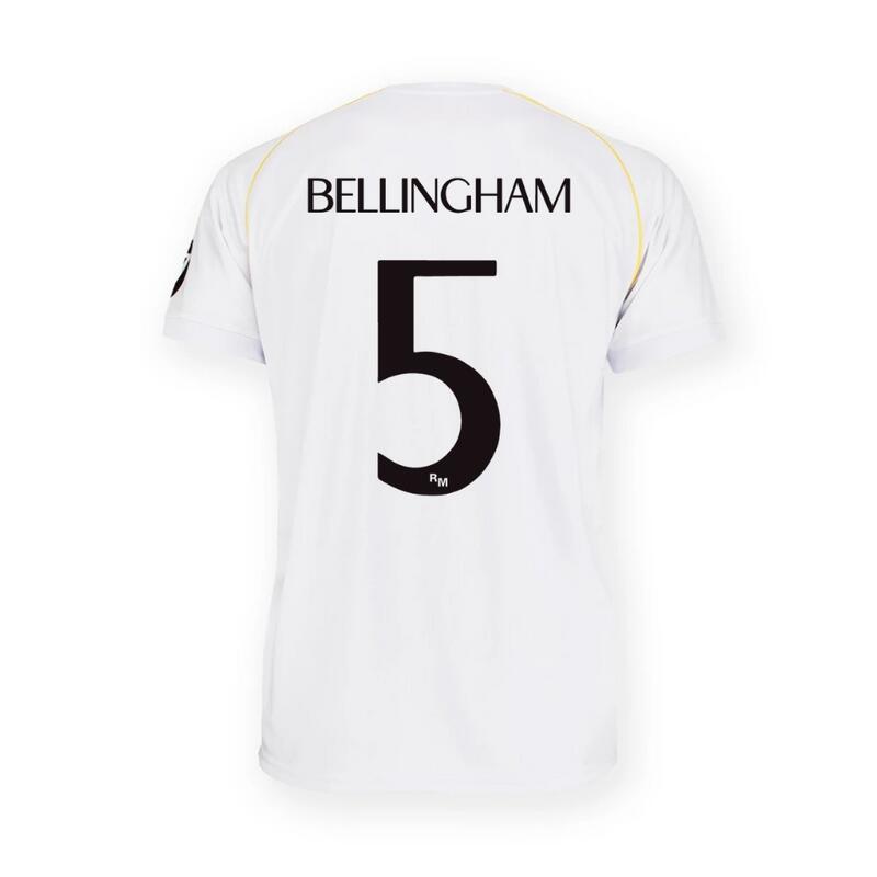 Real Madryt 2025-26 Premium Replika Domowej Koszulki – Bellingham 5 3/5