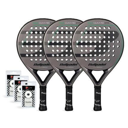 Tripack Bullpadel Game Control Gris
