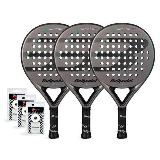 Tripack Bullpadel Game Control Gris