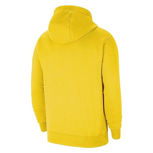 Kinder/Kids Park Fleece Pullover Hoodie (Geel) 4/6