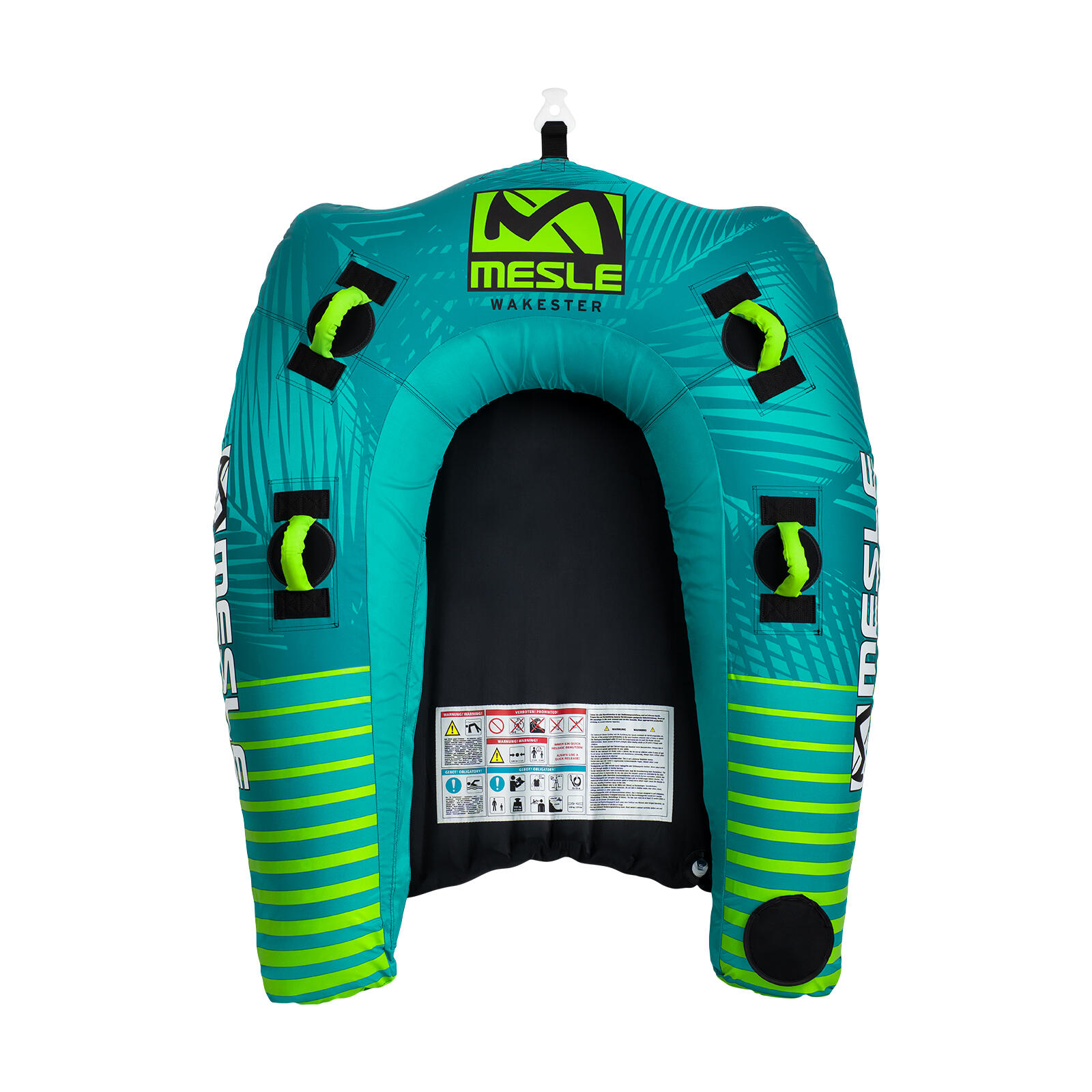 Pack Bouée Tractée Wakester avec Corde 1 - 2 Places Gonflable Bateau & Jet Ski 2/4